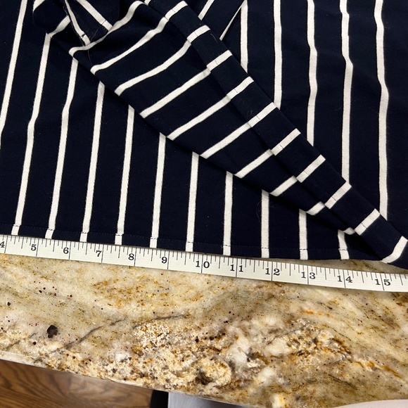 **With BONUS**Talbots Blue/White Striped Sleeveless Maxi Dress MP! Gently used! - Picture 8 of 16